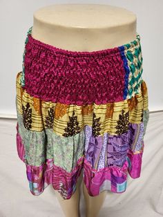 #eBay #eBaySeller #Bohemian #Short #Mini #Women #Skirt #Gypsy #AllSeasons #OneSize #India #Patchwork #PullOn #Pink #MachineWashable #eBayStore Short Mini Skirt, Boho Patchwork, Patchwork Shorts, Women Skirt, Skirt Long, Ebay Seller, Long Skirt, Women Clothing, Mini Skirt