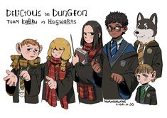 harry potter and hermi friends