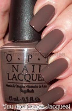 Nail Paint Shades, Brown Nail, Opi Nail Colors, Unghie Nail Art, September Nails, Fall Acrylic Nails, Makijaż Smokey Eye, Nails 2021, Fall Nail