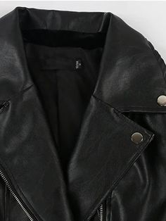 Washing instructions: Dry Clean Composition: Faux Leather Designer Style ID: GC43213405 Black Biker Jacket For Office Use In Winter, Office Black Leather Biker Jacket, Chic Black Biker Jacket For Office, Faux Leather Coat, Black Xs, Designer Style, Leather Coat, Black Coat, Shoe Sale