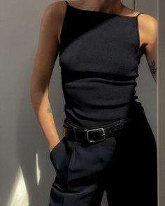 Minimalist Moda, Looks Street Style, All Black Outfit, 가을 패션, Looks Style, Black Outfit