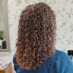 30 Modern Spiral Perm Hairstyles Women Are Getting Right Now Long Hair Perms Spiral, Perm Sizes Curls, Medium Length Permed Hair, Spiral Curls For Medium Hair, Soft Perms For Medium Length Hair, Spiral Perms For Medium Length Hair, Spiral Perm Before And After, Medium Length Perm, Before And After Perm