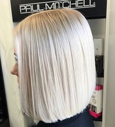 Straight Blonde Hairstyles, Blond Hairstyles, Haircut Tip, Ideas Haircut, Dunner Wordend Haar, Straight Hair Cuts, Short Blonde Haircuts, Straight Blonde Hair