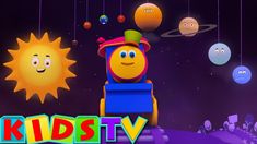 Bob The Train | Planets Song | Planets Ride with Bob | Space Adventure Bob the train | kids tv - YouTube Solar System Song, Archery Target Stand, Kids Tv