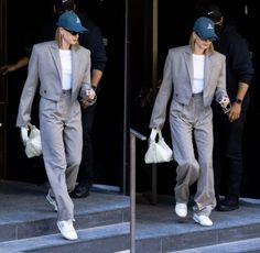 Celebs Outfits, Fav Outfit, Celeb Style, Hailey Baldwin, Suits For Women, Fashion Art, Casual Looks, Celebrity Style