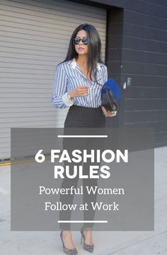 It's important to make sure that your work outfit/business outfit is on point! Here are 6 fashion rules successful women follow. Womens Business Fashion Professional, Female Manager Outfit, Summer Corporate Attire Women, Summer Business Attire Women, Business Formal Dresses For Women, Young Business Casual Outfits, Outfit For Conference Women, Office Formals For Women, Business Professional Outfits For Women Summer