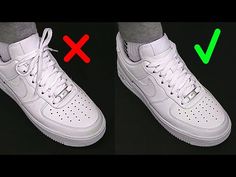 Air Forces Laces, Lacing Up Shoes, Nike Air Force Laces Styles, Style Nike Air Force 1 Outfit, How To Lace Air Forces, How To Make Shoe Laces, Air Force Laces Style, Af1 Laces Style, Air Force Shoe Lace Ideas