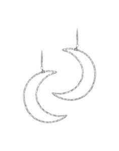 Discount code. HCL Boho Moon Hoops – James Michelle Boho Moon, Pvd Coating, 10k Gold, Discount Code, Silver Plate, Silver Plated, Moon, Brass, Silver