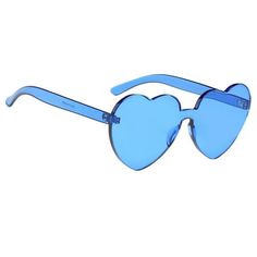 Description: Gorgeous heart shape sunglasses; Adjusting nose pads for comfort; For Superior Comfort UV400 Protection Suitable for driving, outdoor sports, fishing, traveling, decorating etc. Can be worn all year round, dark colours for winter season, light for summer! Specification: Material:+Resin Size Chart: Length of glass:13.5cm/5.31inch Height:5.7cm/2.24inch Length of frame:14.2cm/5.59inch Package Includes: 1 x Sunglass Note: The colour of the product received may vary in shade slightly as Heart Shape Sunglasses, Shape Sunglasses, Rimless Frames, Dark Colours, Heart Shaped Sunglasses, Rimless Sunglasses, Goodie Bags, Sunglass Frames, Dark Colors