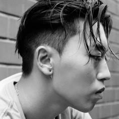 Guys Haircuts, Men Fade Haircut Short, Short Punk Hair, Asian Men's Hairstyles, Dpr Live, Korean Haircut, Tapered Hair