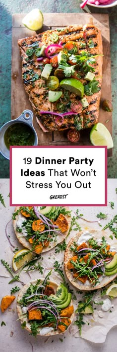 Easy Party Entrees, Dinner Party Entrees, Party Entrees, Easy Dinner Party Recipes, Dinner Party Summer, Holiday Dinner Party, Dinner Club, Dinner Party Menu, Dinner Party Ideas