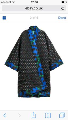 Quilted Kimono, Moda Kimono, Green Kimono, Mode Kimono, Silk Coat, African Print Fashion, Abayas Fashion, Silk Kimono, Mode Inspiration