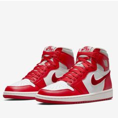 Air Jordan 1 Retro High Og Light Iron Ore/Sail/Varsity Red Size 10w/M8.5 Nwb Air Jordans Women, Jordan Model, Jordan Retro 1, Jordan Red, Iron Ore, Womens Air Jordans, Retro 1, Jordan 1 High Og, Jordans Women