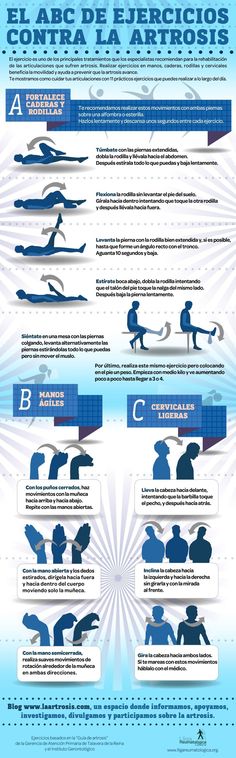 Ejercicios contra la artrosis Health Activities, Pilates Workout, Occupational Therapy, Physical Therapy, Healthy Tips, Health And Nutrition, Healthy Body