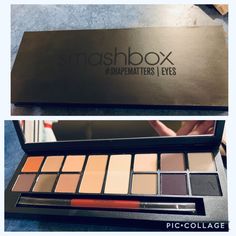 Smashbox #Shapematters Palette | Eye Brand New Smashbox Cali Contour Palette, Smashbox Lipstick, Smashbox Eyeshadow Palette, Smashbox Liquid Lipstick, Bh Cosmetics Eyeshadow Palette, Smashbox Makeup, Eye Palette, Makeup Eyeshadow, Womens Makeup