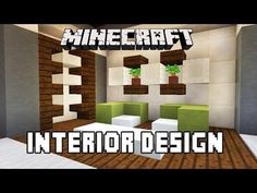 a living room with couches, tables and chairs in minecraft interior design video game