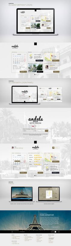 the website design for an architectural firm