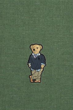 Polo Ralph Lauren Polo Bear Wallpaper Iphone, Polo Bear Drawing, Wallet Inspiration, Ralph Lauren Aesthetic, Ralph Lauren Polo Bear, Instagram Profile Pic