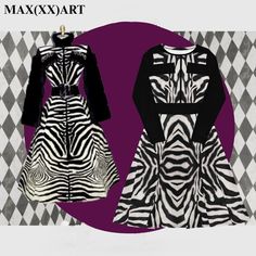 Product Description: Introducing our Cruella De Vil-inspired midi dress! With its striking zebra print, black sleeves, and convenient pockets, this dress is perfect for any occasion. Wear it as chic streetwear or make a statement at themed parties and Halloween. A versatile addition to your wardrobe that combines style and practicality! Product Details     95% polyester, 5% elastane (fabric composition may vary by 1%)     Fabric weight: 6.19 oz/yd2 (210 g/m2) (weight may vary by 5%)     Premium knit mid-weight jersey fabric     Midi length     Long sleeves     Side pockets     Boat neckline     Fitted on the waist     Flared bottom part     Optional inside label in the left pocket     Fabric is OEKO-TEX 100 standard certified     Blank product components in the US and Mexico sourced from t Fitted Black Dress With Zebra Print, Fitted Black Zebra Print Dress, Black Long Sleeve Zebra Print Dress, Devil Inspired, Zebra Print Maxi Dress, Movie Outfit, Chic Streetwear, Streetwear Chic, Black Sleeves