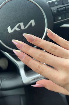 Chrome Nails Long Almond, Glazed Almond Nails, Nude Chrome Nails Almond, Pink Chrome Acrylic Nails, Crome Nails Almond, Sharp Almond Nails, Chrome Nails Almond, Chrome Acrylic Nails, Classy Simple Nails