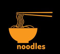 noodle soup in a bowl with chopsticks on the side and noodles above it