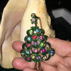 This Is A Large Pendant W/ A See Through Tree. Full Of Rhinestones Jewelry Christmas Tree, Jewelry Christmas, Tree Pendant, Private Label, Womens Jewelry Necklace, Jewelry Necklaces, Christmas Tree, Women Jewelry, Pendant Necklace