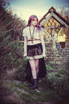 Pirate Skirt, Frilled Shirt, Cosplay Skirt, Punk Clothing, Corset Style Tops, Steampunk Clothing