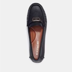 Never Worn Only Tried On No Flaws Or Damage Offers Welcome Coach Black Loafers With Round Toe, Driver Shoes, Shoes Color, Coach Shoes, Flat Shoes Women, Loafer Flats, Loafers, Women Shoes, Women Shopping