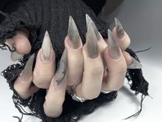 Witchy Nails, Punk Nails, Claw Nails, Goth Nails, Soft Nails, Dream Nails, Funky Nails, Pretty Acrylic Nails, Dope Nails