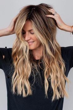 “Sunlight Brunette” Is the Most Low-Maintenance Color for Summer | This hair color looks like it hit the beach all summer, which feels exactly right for "sunlight brunette." #beautytips #southernliving #skincare #makeuphacks Summer Beach Hair Color, Beach Blonde Brown Hair, Going Brown To Blonde, Best Bronde Balayage, Long Brunette Hair With Blonde Highlights, Summer 23 Hair, Brunette Sun Kissed Hair, Low Maintenance Summer Hair Color, Beachy Hair Color Brunette