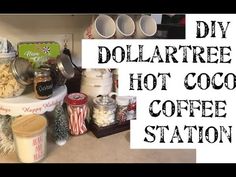 there are many different types of coffee station