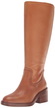 PRICES MAY VARY. Leather Material Boot - Knee Boot Zipper Closure