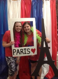 Photo booth props for paris themed relay for life campsite France Day In School, France Party Ideas, France Party Theme, France Themed Party, France Decorations, French Theme Party, Mimi Birthday Party, French Themed Parties, Olympic Theme Party