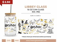 the harry potter glass is on sale for $ 9 99