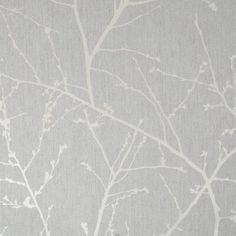 a wallpaper with white branches on it