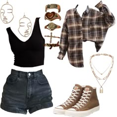 One Piece Clothes Outfits, Stem Outfits Style Summer, Clothing Aesthetic, Earth Grunge Outfits, The 100 Outfits, Casual Style Outfits