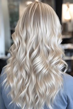 31 Blonde Hair Color Ideas for Summer 2024 Blonde With A Few Lowlights, Icy Blonde Balayage Formula, Blonde Hair With Minimal Lowlights, Redken Pearl Blonde, Cool Blonde Full Highlights, Platinum Blonde Hair With Peekaboo Color, Vanilla Blonde Hair Color Ideas, Cool Neutral Blonde Hair, Hair Colors For Blonde Hair