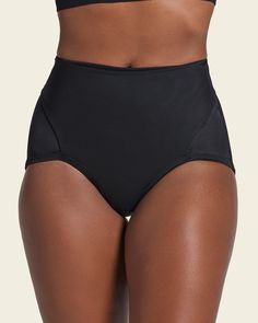 This classic postpartum girdle comfortably compresses your mid-to-lower tummy. Its front panel is made of double-layered PowerSlim® fabric for firm compression. Adjustable Velcro sides allow you to find your perfect fit and choose your own compression level. The stretchy waistband and leg bands are covered for a comfortable fit without panty lines. With no hooks or zippers, this is the ideal panty to wear as you get back into shape, while protecting your c-section incision or recovering from a n Classic Stretch Bottoms With Built-in Shorts, Compressive High-waist Shapewear Bottoms, Shapewear Bottoms With Contoured Waistband And Stretch, Fitted Shapewear Bottoms, Nylon Shapewear With Medium Bust Support And Full Coverage, Compressive Shapewear Bottoms With Wide Waistband, Full Coverage Shapewear With Built-in Padding, Fitted Black Bottoms With Built-in Padding, Compression Bottoms With Wide Waistband And High-cut Leg