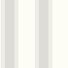 a white and grey striped wallpaper with vertical stripes