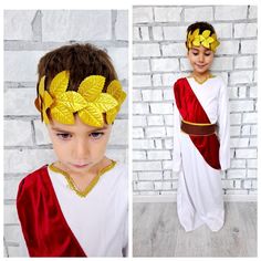 Caesar Costume, Greece Costume, Halloween Kostüm Baby, Cosplay Kids, Nativity Costumes, Kids Halloween Costume, Greek Costume, Kids Costumes Boys, Roman Emperor