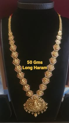 Light Weight Gold Long Harams, Light Weight Antique Haram Designs Gold, Light Weight Haram Designs Gold, Light Weight Long Haram Gold, Antique Haram Designs Gold