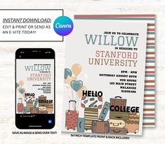 an image of a book and cell phone with the text willow stanford university on it