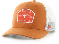 Design Curved brim, adjustable hat Six-panel construction Embroidered eyelets for added ventilation Snapback closure Style and Team Spirit Embroidered team graphics Team-colored panels Additional Details One size fits most Officially licensed product Hat Inspiration, 3d Ideas, Hat Patch, Hat Patches, Texas Longhorns, Adjustable Hat, Team Spirit, Brand You, Burnt Orange