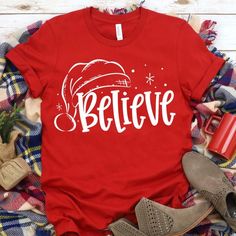 Christmas Party Shirt, Christmas Party Shirts, A Child Is Born, Santa Shirts, Funny Christmas Shirts, Bella Canvas Tees, Holiday Shirts, Christmas Tees, Party Shirts