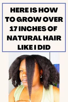 Here is an E-Book that explains exactly how I was able to grow over 17 inches of healthy natural hair easily and fast. #hairgrowth #naturalhair Grow Natural Hair, Regrow Hair Naturally, Grow Your Hair Faster, Stop Hair Breakage, Extreme Hair Growth, How To Grow Your Hair Faster, More Knowledge, How To Grow Natural Hair, Hair Growing Tips