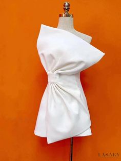 Sleeveless Bowknot Mini Dress for Women Grad Dresses, Mini Dresses For Women, Hoco Dresses, Designer Style, White Mini Dress, Dance Dresses, Dress For Women, Cutie Patootie, Yellow Dress