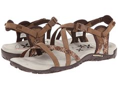 Merrell Terran Lattice- Zappos Merrell Sandals, Merrell Shoes, Shoe Fits, Red Clay, Silver Lining, Nubuck Leather, Women's Sandals, Gladiator Sandals, Lattice