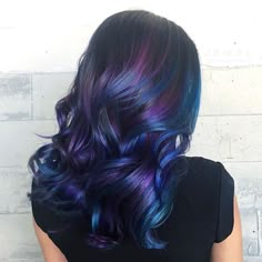 Peacock Hair, Galaxy Hair, Pulp Riot Hair, Pulp Riot, Peinados Recogidos, Midnight Sky, Work Hairstyles, Oil Slick