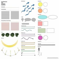 an info sheet with different shapes and sizes