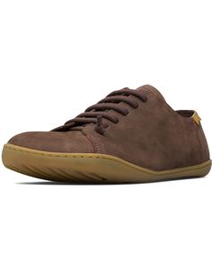 PRICES MAY VARY. Leather sneaker Camper Shoes Men, Mens Leather Shoes, Camper Sneakers, Elastic Shoe Laces, Camper Shoes, Brown Sneakers, Leather Shoes Men, Nubuck Leather, Material Exterior